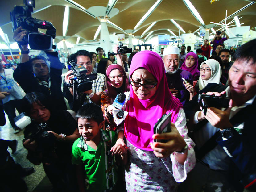 Gallery: Families gather again at KL airport — this time without hope