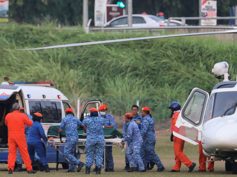 Photo of the day: A body believed to be 15-year-old Irish girl Nora Anne Quoirin who went missing is brought out of a helicopter in Seremban, Malaysia, August 13, 2019.