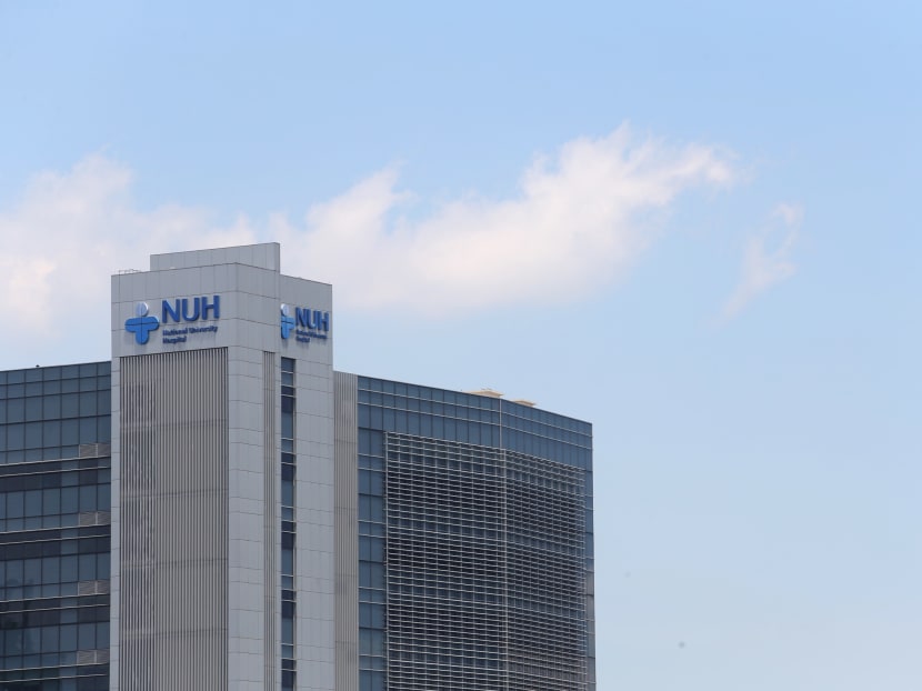 About an hour after Yak Hock Hwa was taken to the National University Hospital (pictured), he died from a heart attack. About an hour after Yak Hock Hwa was taken to the National University Hospital (pictured), he died from a heart attack.