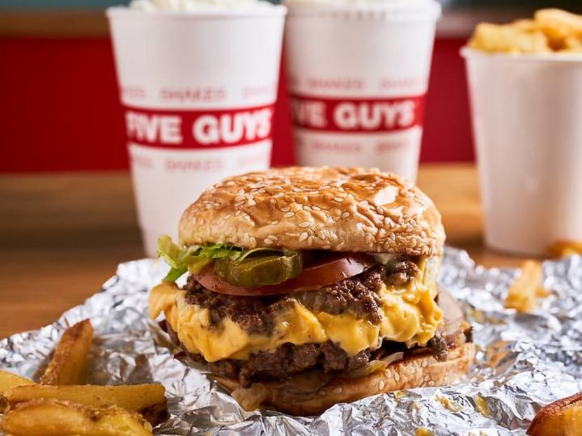 Sneak Peek: US Burger Chain Five Guys Opens First S’pore Outlet With $9 ...