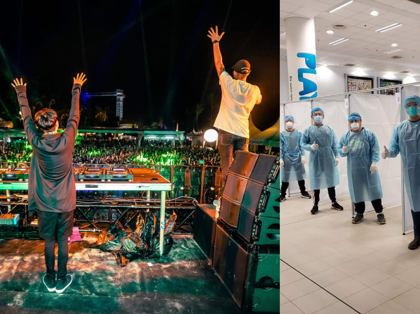 From rubbing shoulders with K-pop stars to going for swabbing training. This is how a gig organiser in Singapore is reinventing itself during the Covid-19 pandemic.