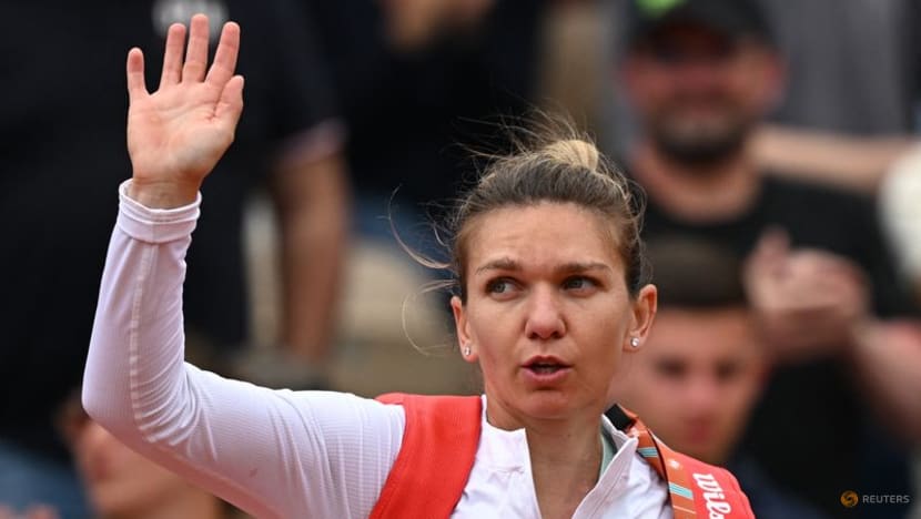Halep hopes to learn from on-court panic attack Halep hopes to learn from on-court panic attack