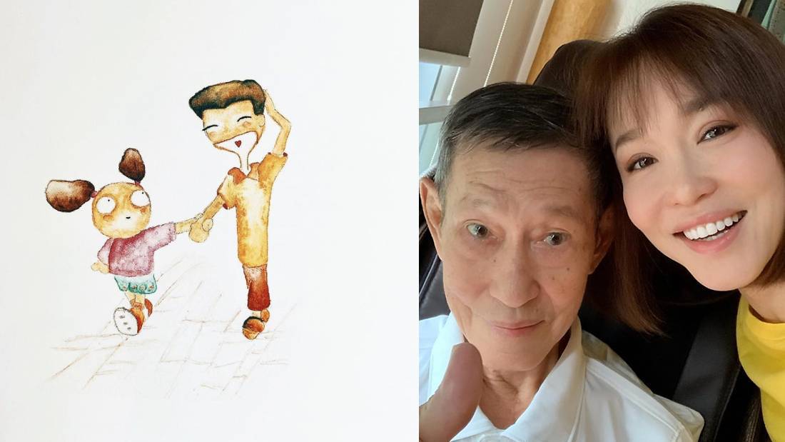 Fann Wong Breaks Social Media Silence Following Dad's Death, Dedicates Sweet Drawing To Him
