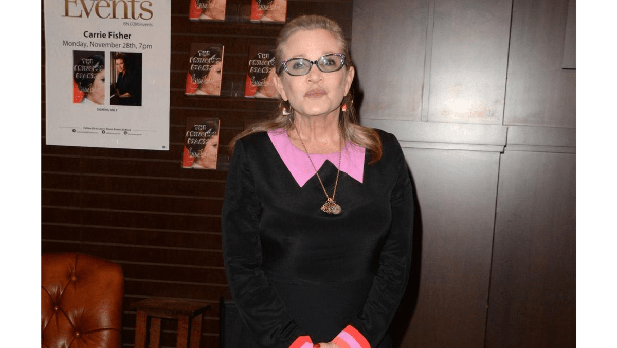 Carrie Fisher mailed a cow tongue to a Hollywood producer 8 Days