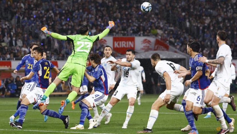 Substitute Nishimura strikes to earn Japan draw against Uruguay Substitute Nishimura strikes to earn Japan draw against Uruguay