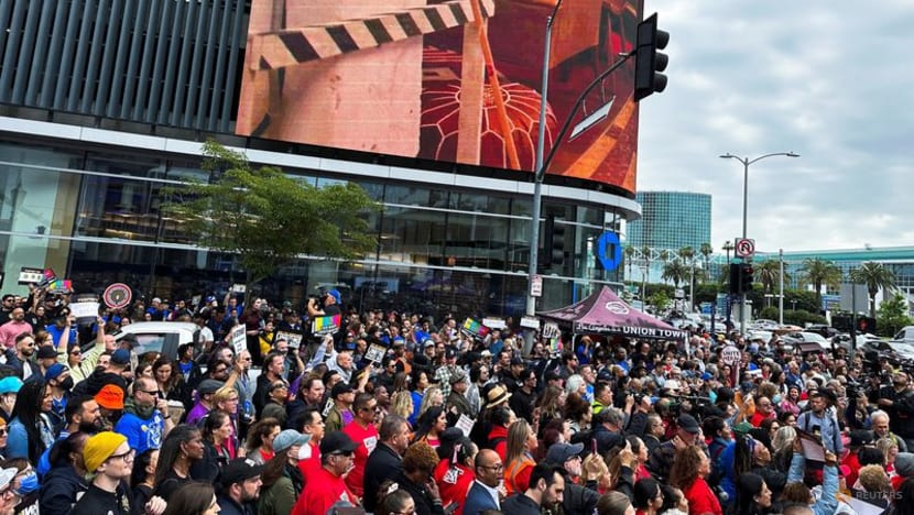 'Hot labor summer': Los Angeles unions back Hollywood writers