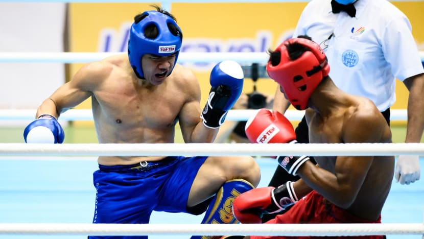 'Heartbreaking' SEA Games loss a 'speed bump' but kickboxer Nazri Sutari resolute in quest to be world's best 'Heartbreaking' SEA Games loss a 'speed bump' but kickboxer Nazri Sutari resolute in quest to be world's best