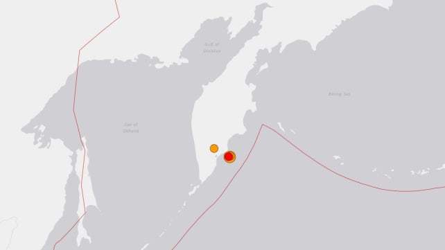 Magnitude 7.0 earthquake strikes off Russian far east