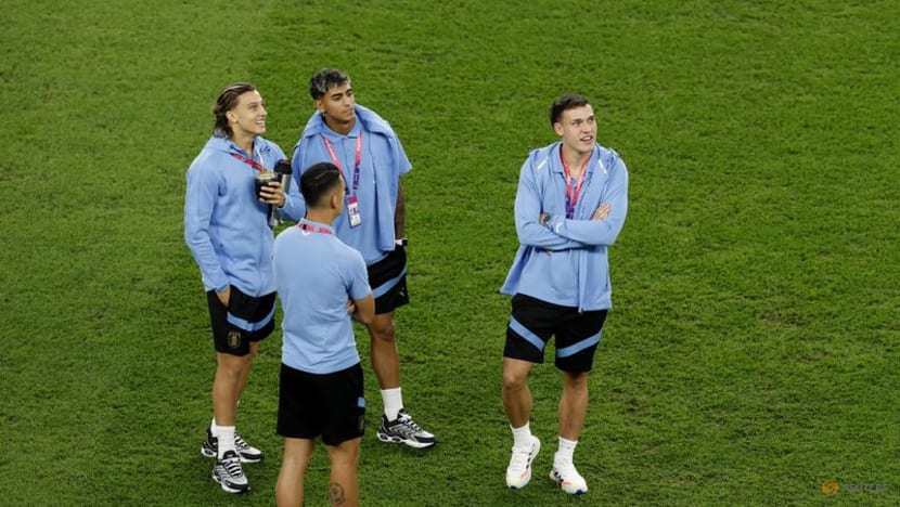 Uruguay opt for Suarez against Ghana in re-run of 2010 showdown Uruguay opt for Suarez against Ghana in re-run of 2010 showdown