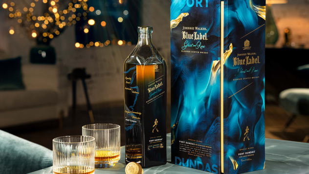 Be spirited away by prized casks with Johnnie Walker Blue Label Ghost and Rare Port Dundas