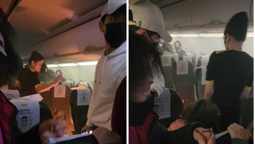 Cabin crew 'extremely professional' putting out fire from power bank on Scoot flight, says passenger