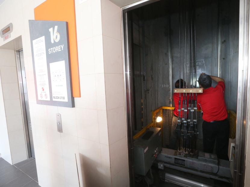 Give prompt notice to residents on lift maintenance work Give prompt notice to residents on lift maintenance work
