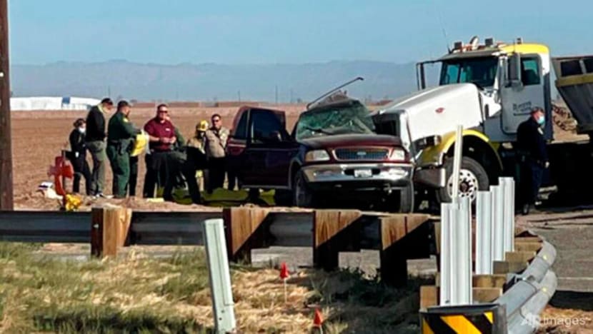 At least 13 dead after SUV, truck collide in California At least 13 dead after SUV, truck collide in California