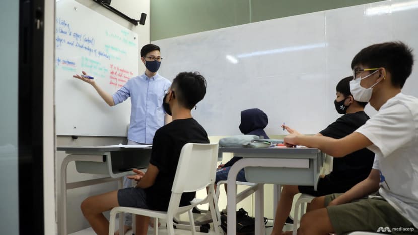 The Big Read: Singapore’s endless love affair with private tuition just got deeper with COVID-19 The Big Read: Singapore’s endless love affair with private tuition just got deeper with COVID-19