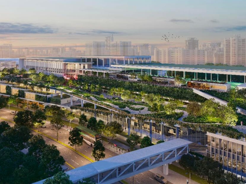 An artist's impression of the Toa Payoh integrated development.