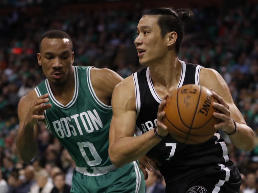 Brooklyn Nets guard Jeremy Lin (right) says his time at Harvard prepared him to be successful both on and off the court. Photo: USA TODAY Sports