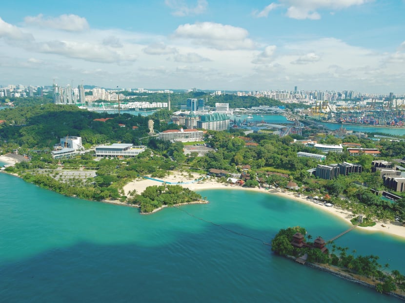 Sentosa has surpassed the 20-million mark in terms of annual visitors. PHOTO: SENTOSA DEVELOPMENT CORPORATION