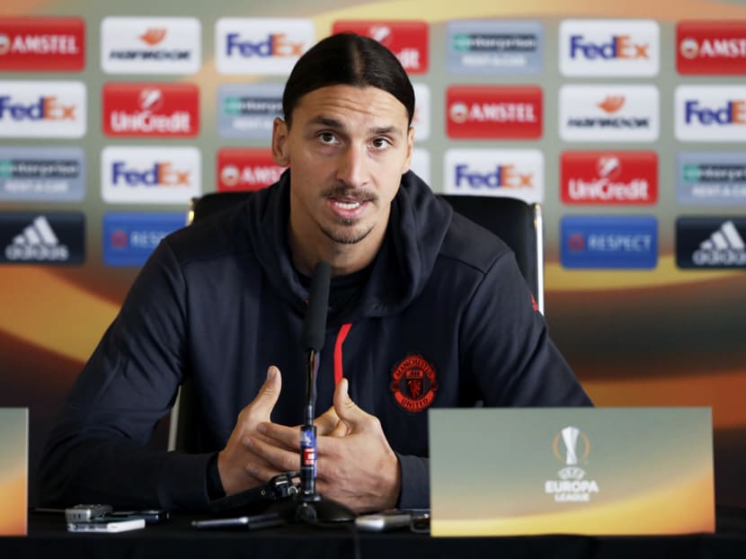Manchester United’s Zlatan Ibrahimovic looks likely to extend his contract with the club, saying: ‘I feel fresh and in shape. There will probably be a second year, and I want to have that.’ Photo: Action Images via Reuters