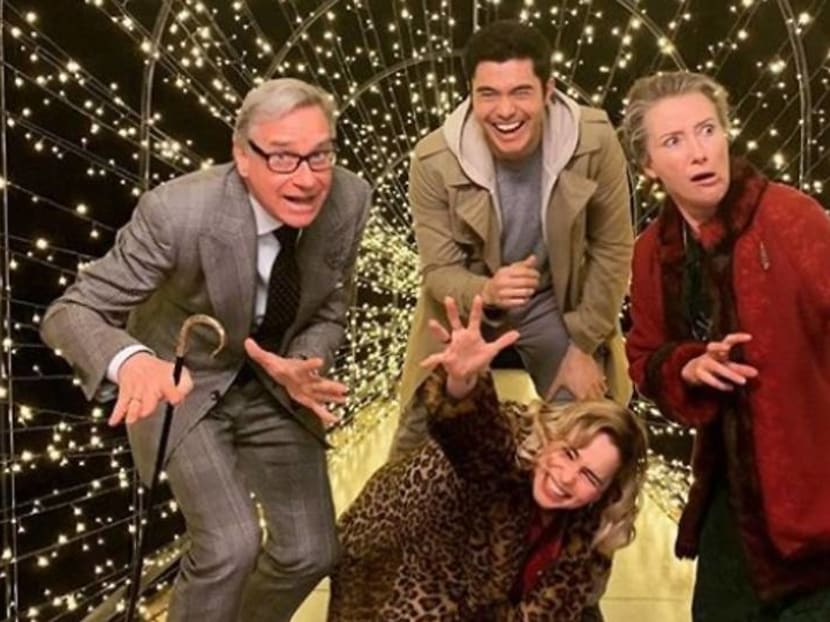 Henry Golding finds Christmas romance with the Mother of Dragons in London Henry Golding finds Christmas romance with the Mother of Dragons in London