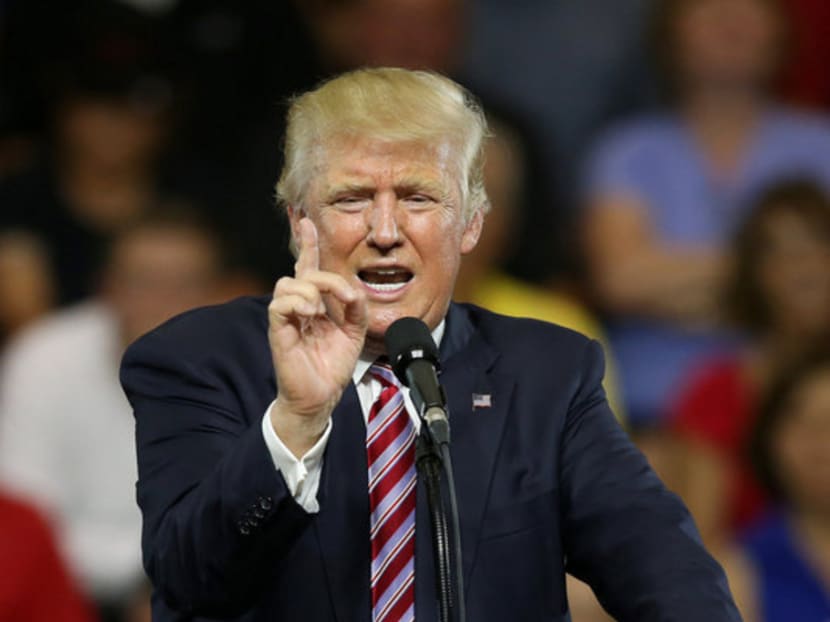 During a rally in Ohio, Mr Donald Trump called the Trans-Pacific Partnership a ‘rape’ of the United States. Photo: Reuters