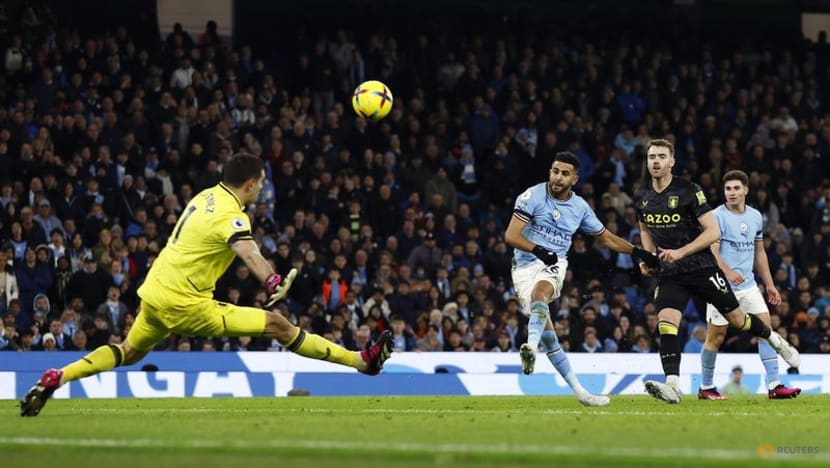 Defiant Man City see off Villa to close gap on Arsenal