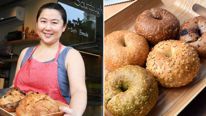 One-Woman Bakery Sells Only Sourdough Bakes, Including Chocolate Bagels & Cinnamon Rolls