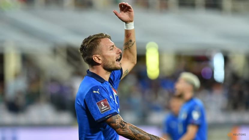 Football: Immobile can fire Italy to World Cup glory, says Mancini Football: Immobile can fire Italy to World Cup glory, says Mancini