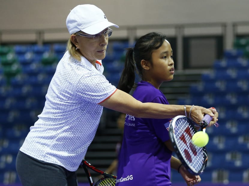 Martina Navratilova believes there will no longer be another teenage Grand Slam winner. Photo: Lim Yong Teck/SportCares