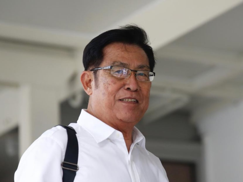 Loh Siang Piow, 75, also known as Loh Chan Pew, was convicted of two charges of using criminal force on the woman at Tampines Stadium in order to outrage her modesty.