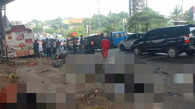 印尼油槽车刹车器失灵 至少11人命丧轮下