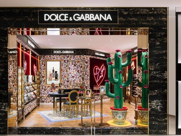 Now open at ION Orchard Dolce Gabbana s first beauty store in Singapore CNA Luxury