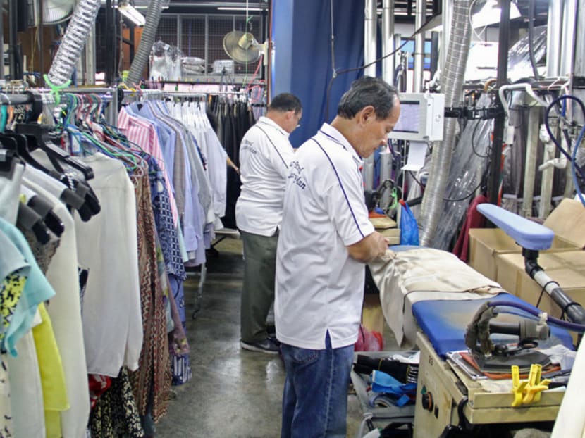 Workers of Presto Drycleaners, an SME, in the production plant. Crowdfunding opens up fresh possibilities for SMEs to access funding from a larger audience of individual investors. TODAY File Photo