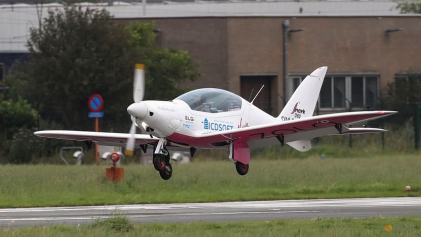 Teenager takes to the skies on round-the-world record bid Teenager takes to the skies on round-the-world record bid