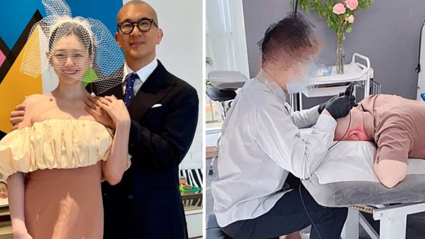 Pics Of Barbie Hsu’s Husband DJ Koo Getting His Scalp Tattooed Go Viral, Looks Like It’s Really Painful