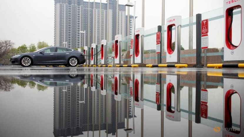 Tesla cars barred from some China government compounds - sources Tesla cars barred from some China government compounds - sources
