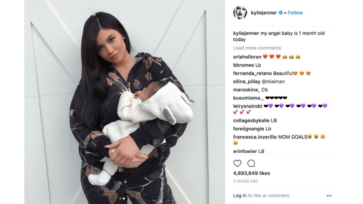 Kylie Jenner was &lsquo;born to have kids&rsquo; - 8days