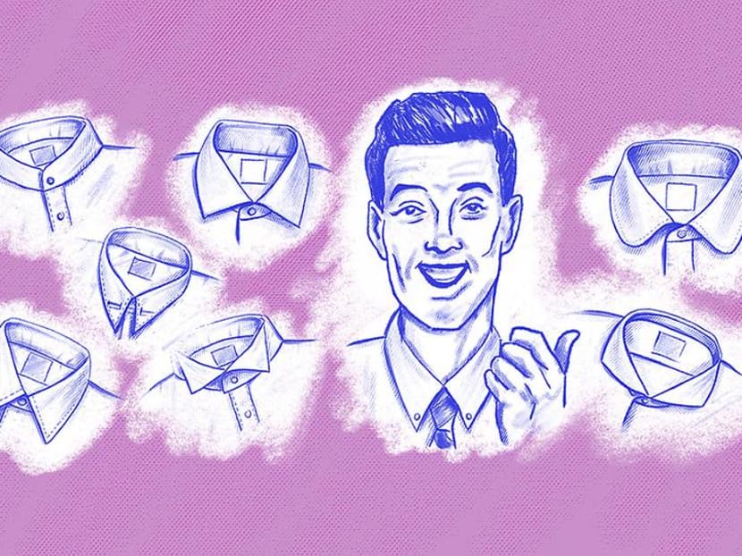 Guys, wearing a shirt with the wrong type of collar can be a turn-off for ladies Guys, wearing a shirt with the wrong type of collar can be a turn-off for ladies