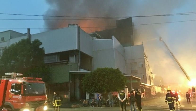 Kilang Taiwan terbakar, 7 maut termasuk ahli bomba