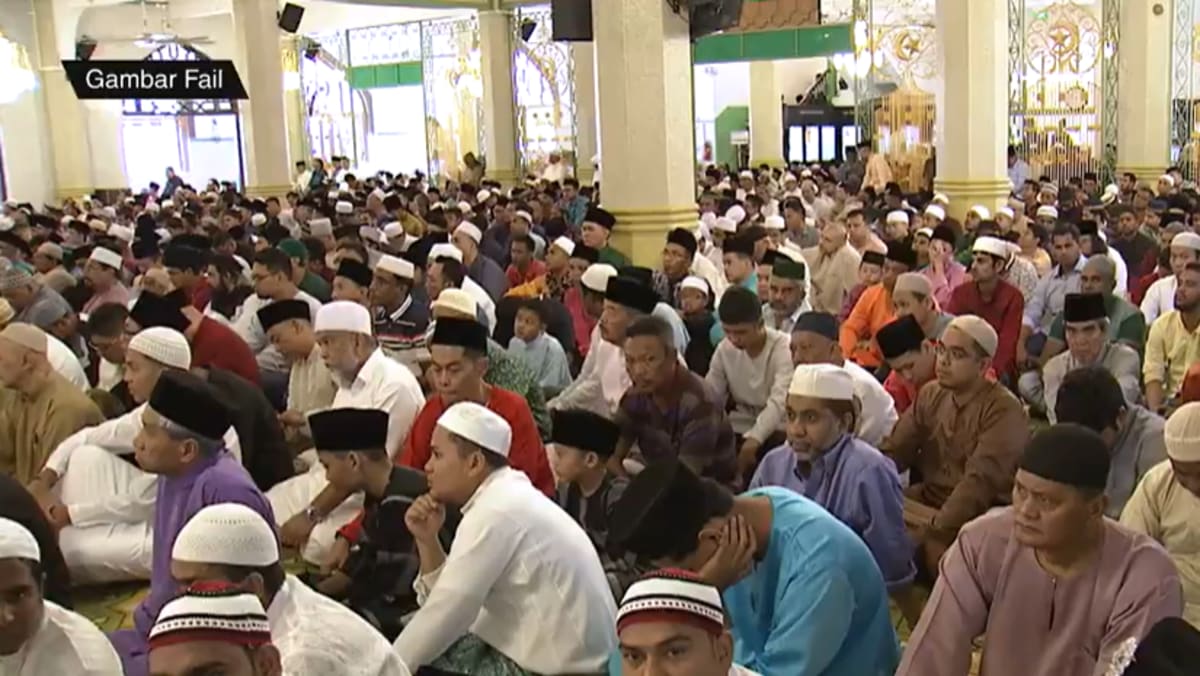 Sebanyak 240,000 ruang solat disediakan untuk solat Hari Raya
