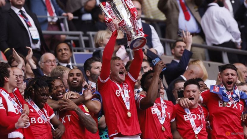 Forest return to Premier League after playoff win Forest return to Premier League after playoff win