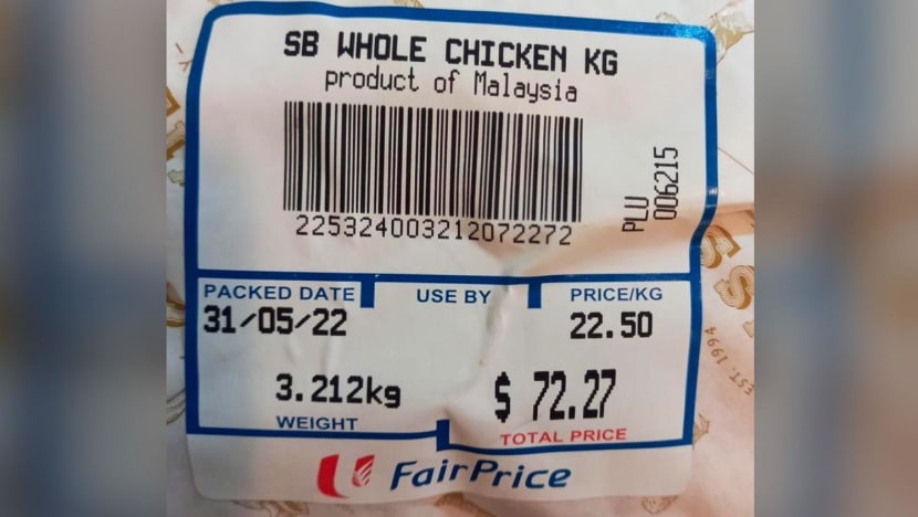 FairPrice clarifies why chicken costs S$72.27, hopes to 'dispel any possible misunderstanding' FairPrice clarifies why chicken costs S$72.27, hopes to 'dispel any possible misunderstanding'