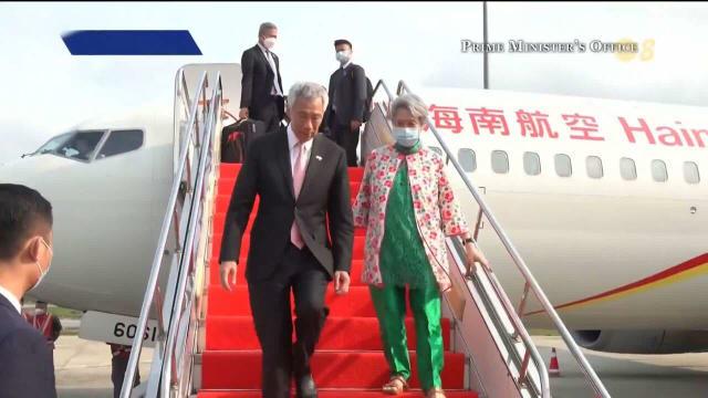 李总理抵达海南 海南省副省长陈怀宇到场迎接