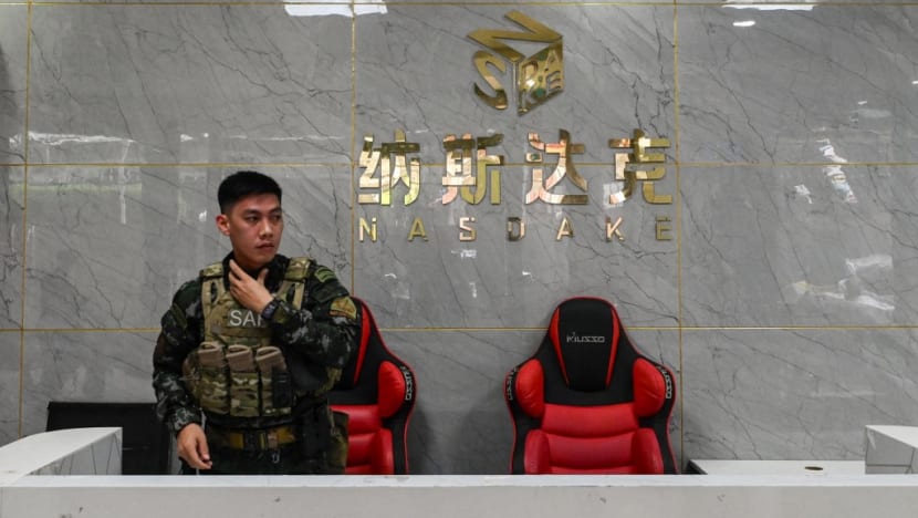 Philippine police raid Chinese-run scam centre