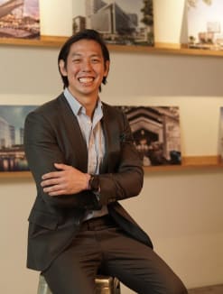 Mr Gordon Gn, 33, is the office director of architectural firm HKS Singapore.