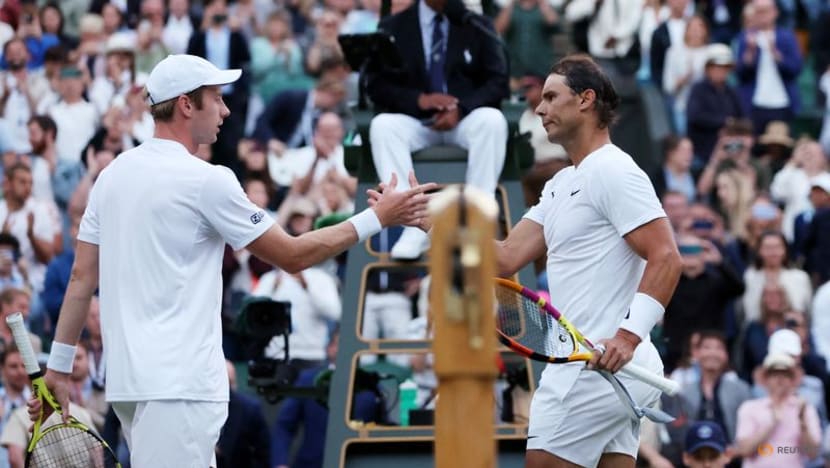 Improving Nadal flies past Van de Zandschulp into quarters Improving Nadal flies past Van de Zandschulp into quarters