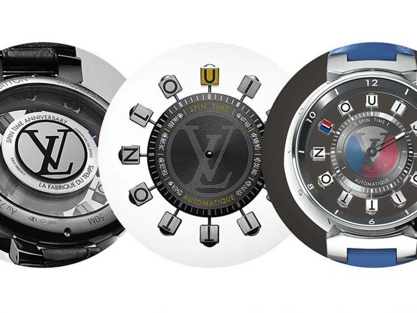 Tambour Spin Time Air, The Most Modern Jumping Hour Watch by LV