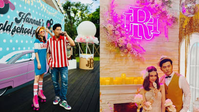 Jay Chou Threw 2 Retro-Themed Parties For Hannah Quinlivan's 27th Birthday 'Cos Why Not?