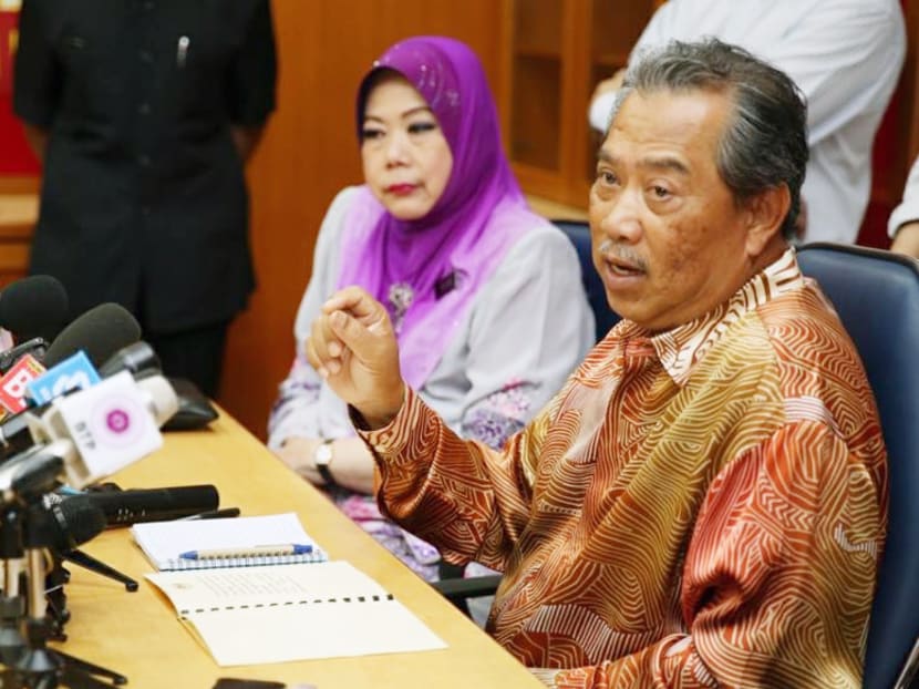 Mr Muhyiddin (right) said the number of women leaders in the public sector will continue to increase. Photo: Malay Mail Online