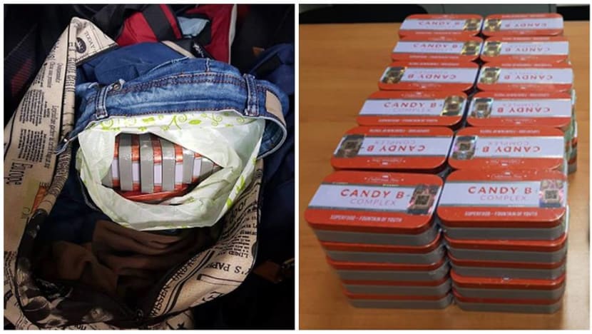 Sexual enhancement drugs found hidden in clothing at Tuas Checkpoint Sexual enhancement drugs found hidden in clothing at Tuas Checkpoint