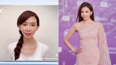 Netizens Can't Get Over Lin Chiling’s Unusually Sharp Chin In Her Video Thanking Medical Staff Fighting Wuhan Virus